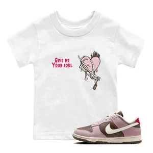 - Soul SNRT Cacao Foam Pink And Unique collection Me Highly intuitive Sneaker Kids Give Dunk Wow Your Tees