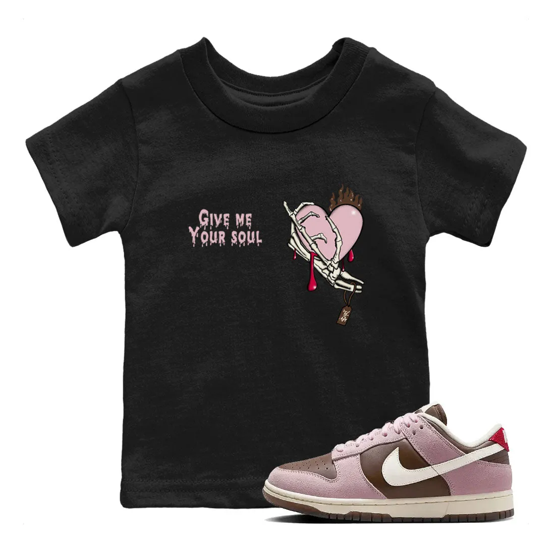 - Soul SNRT Cacao Foam Pink And Unique collection Me Highly intuitive Sneaker Kids Give Dunk Wow Your Tees