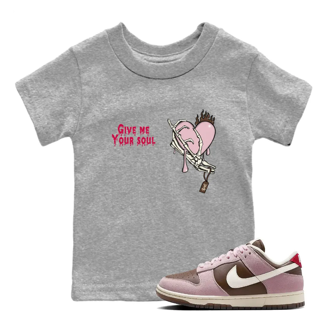- Soul SNRT Cacao Foam Pink And Unique collection Me Highly intuitive Sneaker Kids Give Dunk Wow Your Tees