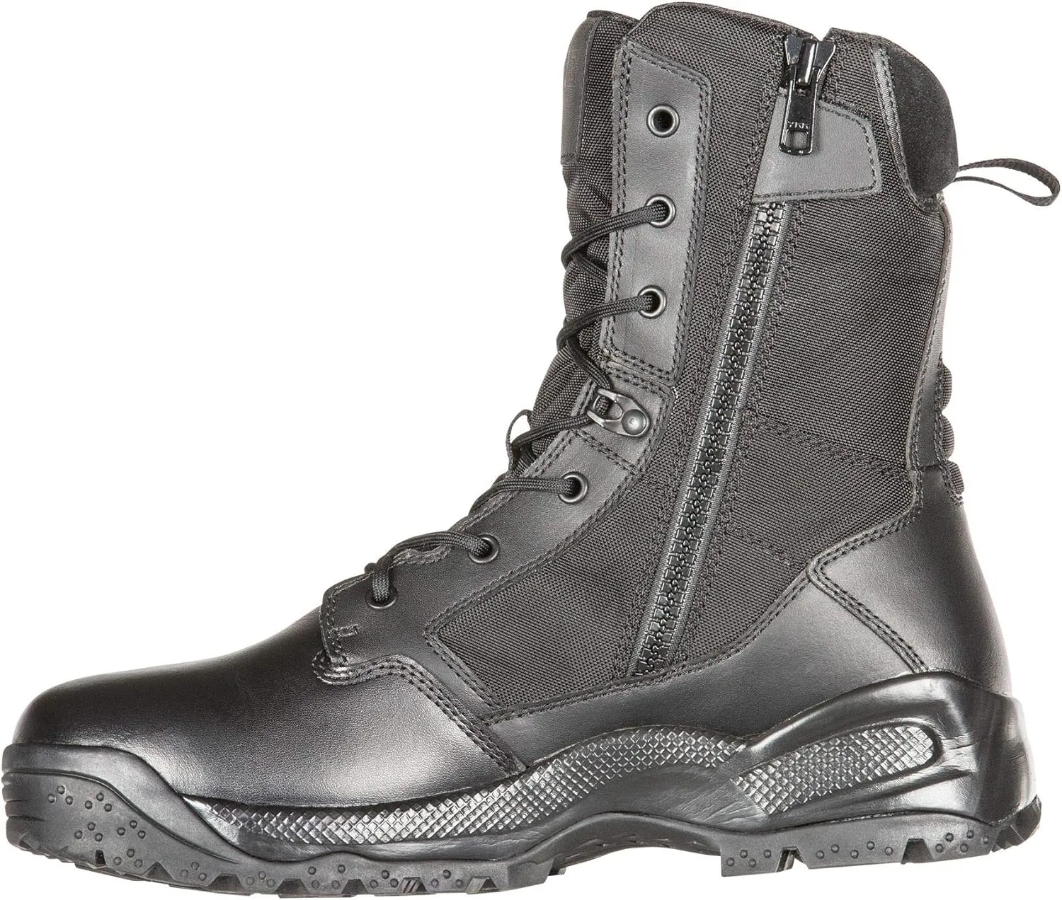 5.11 Tactical Men's A.T.A.C. 2.0 8-Inch Storm Boots, Ortholite Footbed, Slip-Resistant Outsole, Style 12392