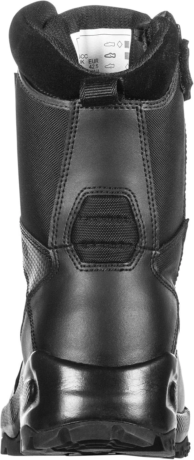 5.11 Tactical Men's A.T.A.C. 2.0 8-Inch Storm Boots, Ortholite Footbed, Slip-Resistant Outsole, Style 12392