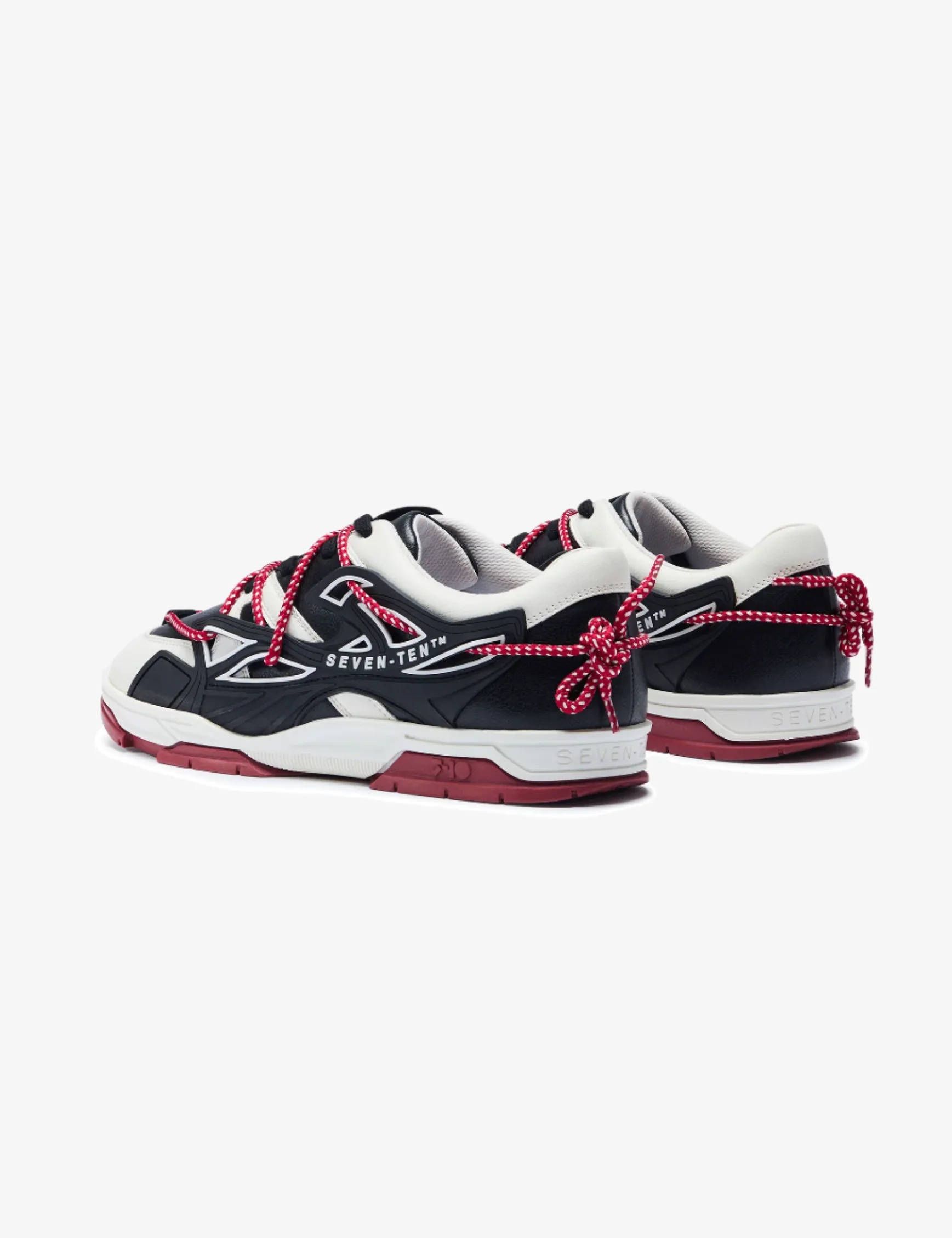 738 Deep Red Magma Low-Top Sneakers