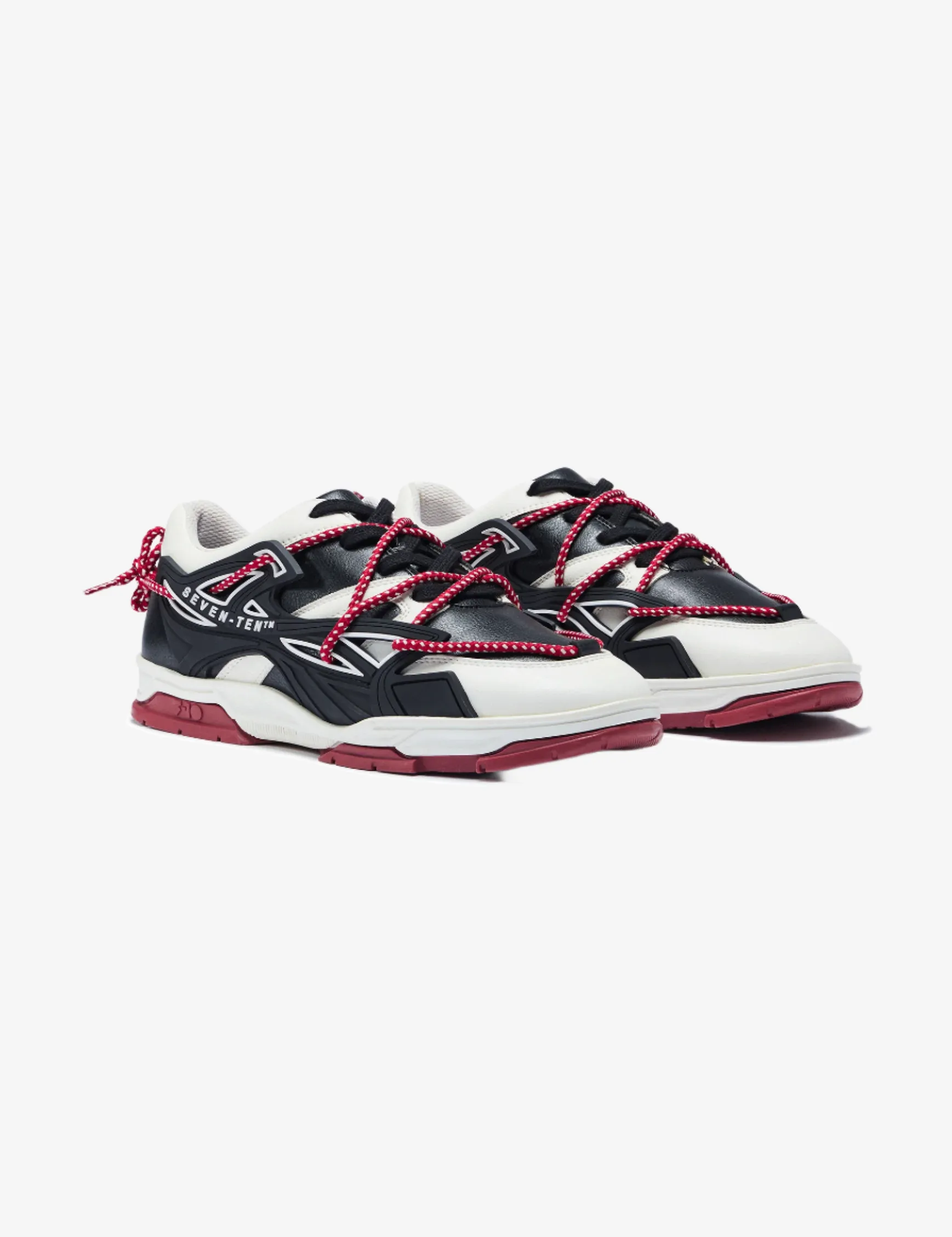 738 Deep Red Magma Low-Top Sneakers