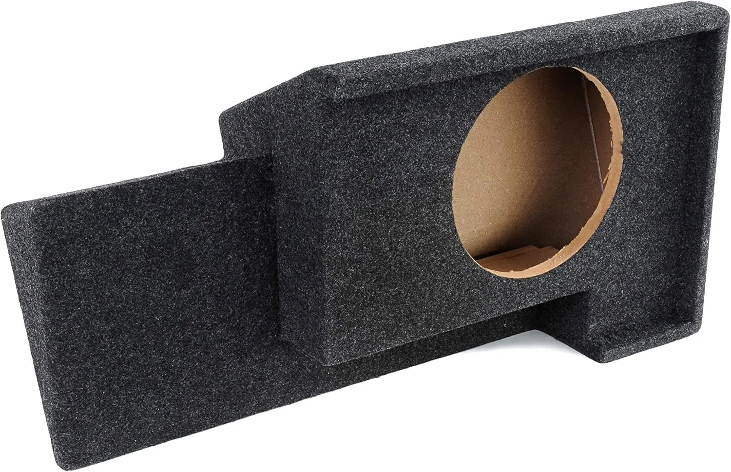 Bbox A101-10CP Single 10" Sealed Carpeted Subwoofer Enclosure - Fits 1988 - 1998 Chevrolet / GMC Full Size Pickup Extended Cab