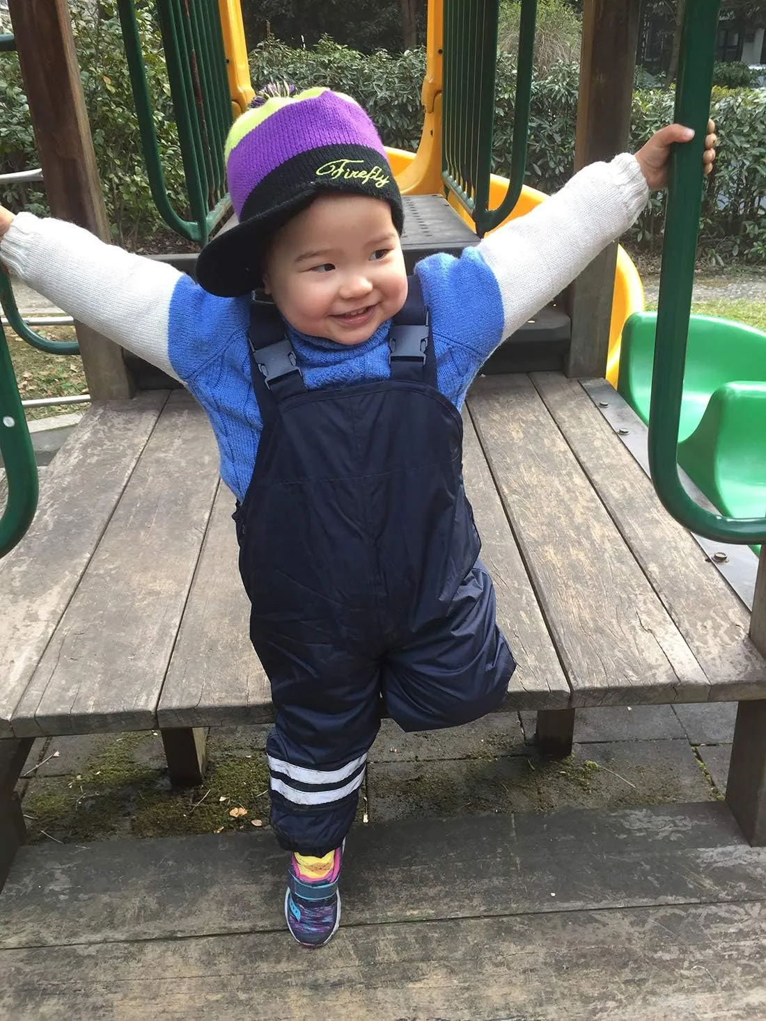 Boys and Girls Suspender Rain Pants Fleece Lined Bib - Muddy Play Overalls 18 Months - 7 Years