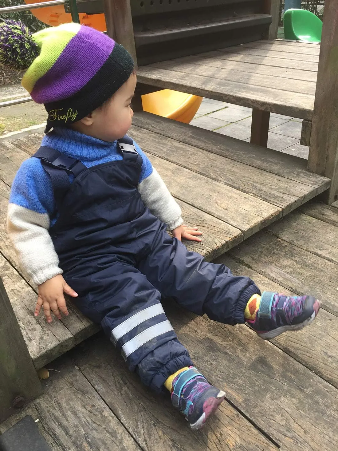 Boys and Girls Suspender Rain Pants Fleece Lined Bib - Muddy Play Overalls 18 Months - 7 Years