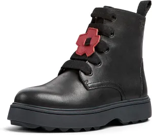 Camper Kids Girls Norte Ankle Boot, Schwarz, 3.5 Little Kid