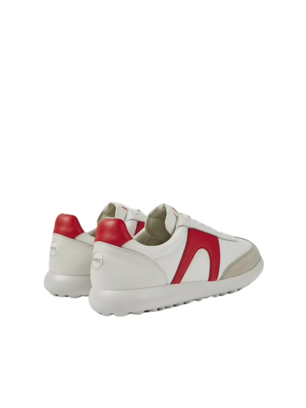 Camper Ladies Sneaker Rug Hely White-Red