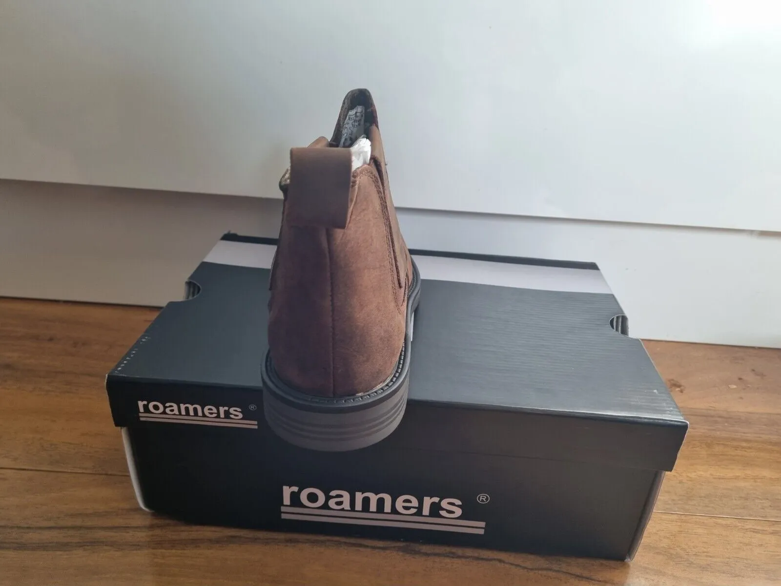 Chelsea Boot by Roamers - Crazy Horse Brown Leather (M556B)