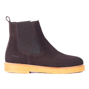 Chelsea boot with wool lining