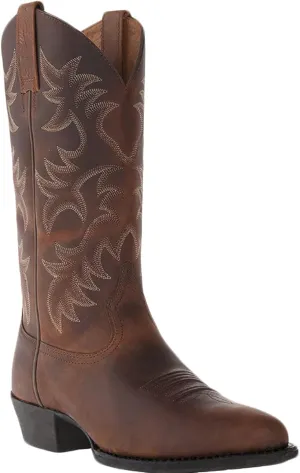 Cowboy Boots For Men Classic Fashionable Embroidered Western Shoes Traditional Country Boot