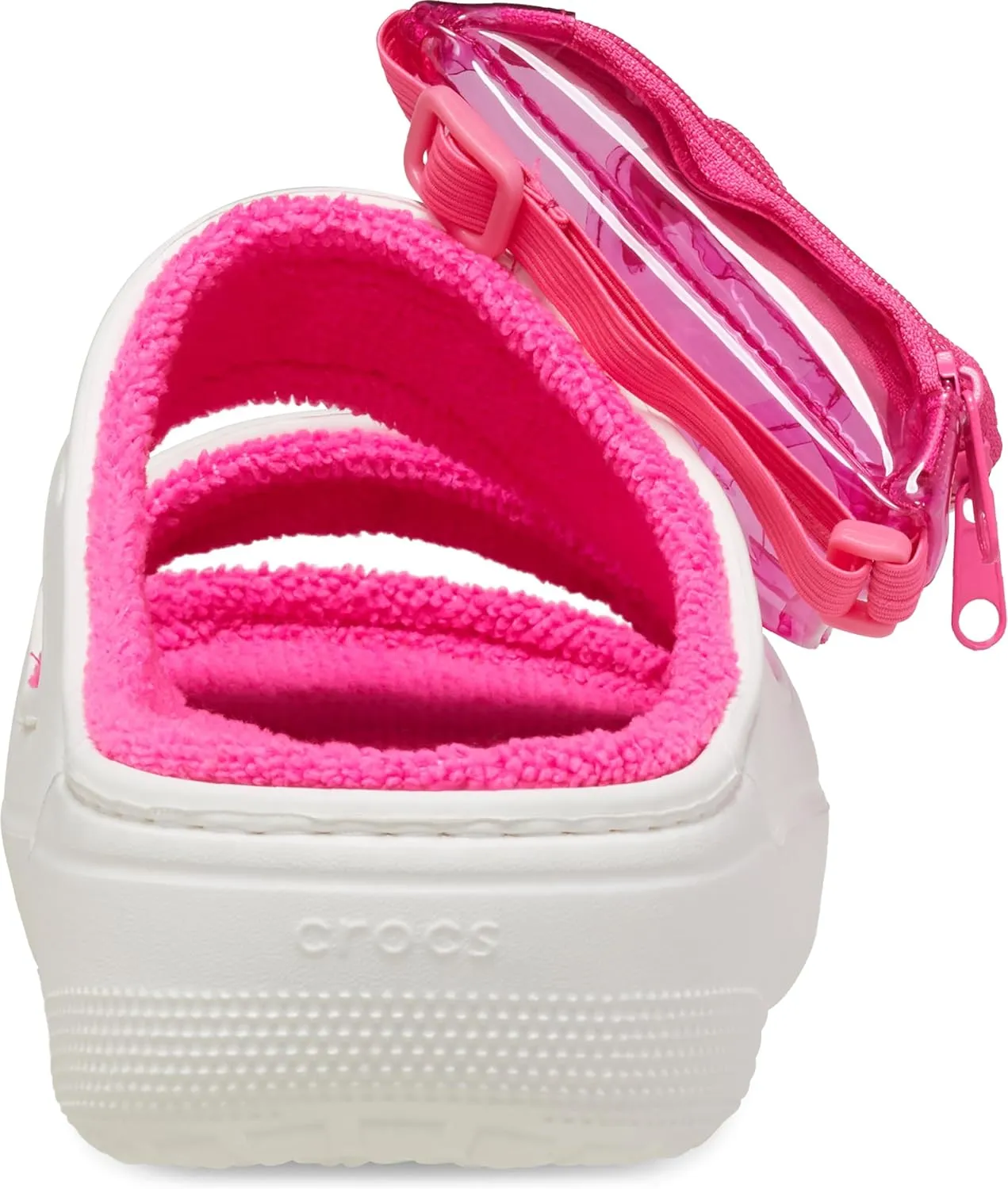 Crocs Unisex-Adult Classic Cozzzy Towel Sandals, Fuzzy Slippers and Slides