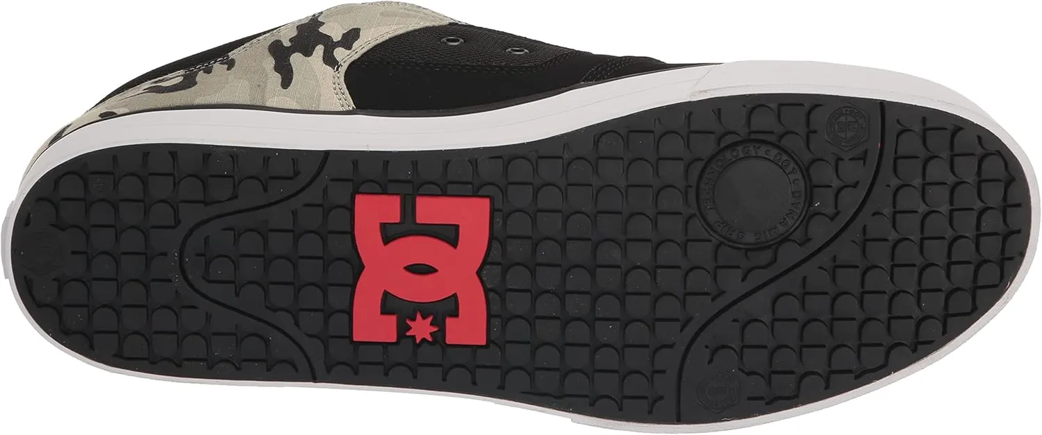 DC Men's Net Low Top Lace Up Casual Skate Shoe Sneaker