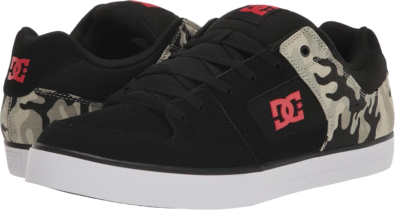 DC Men's Net Low Top Lace Up Casual Skate Shoe Sneaker