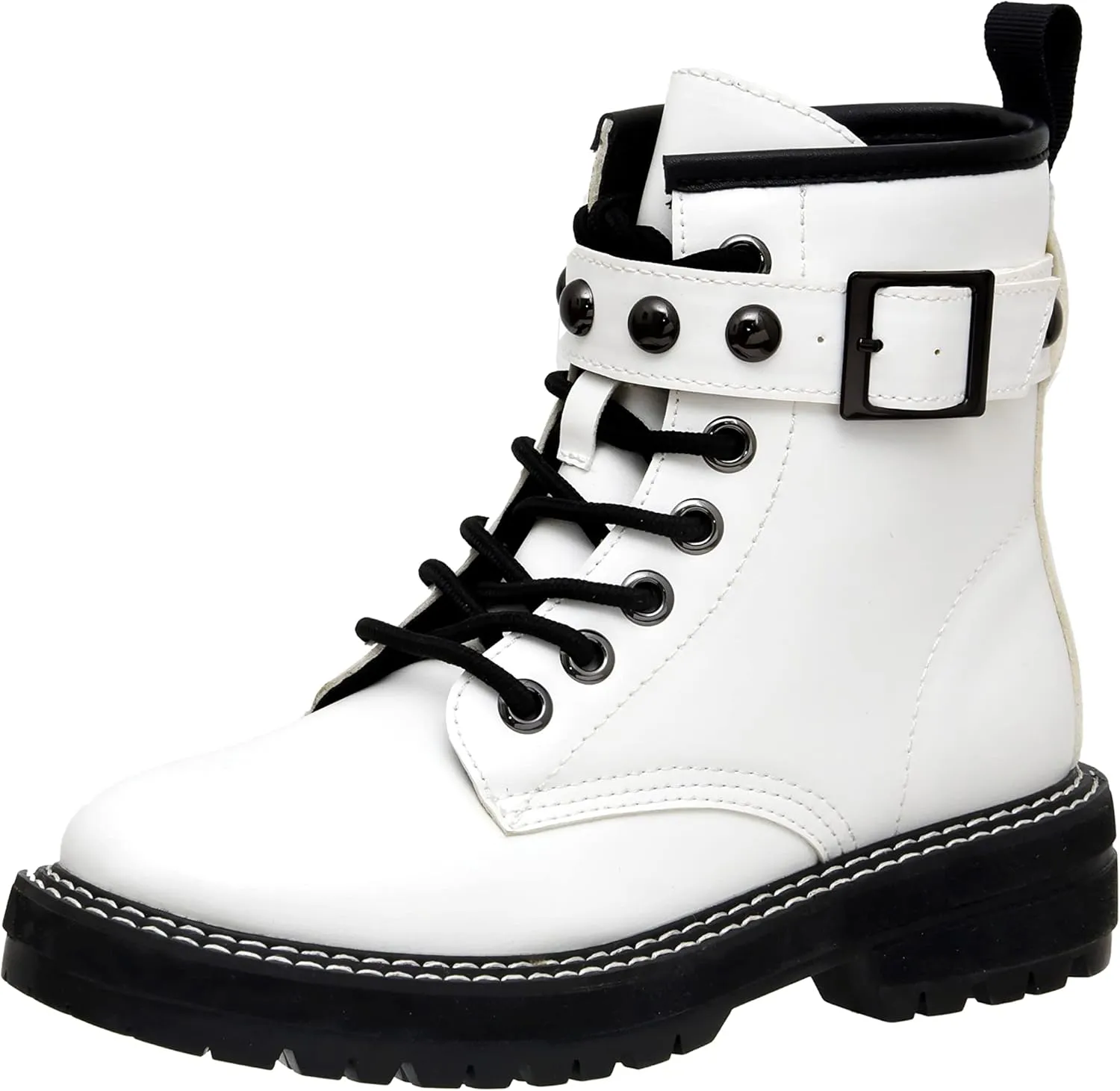 Dunes Women's Cisco Stud lace up boot  Memory Foam