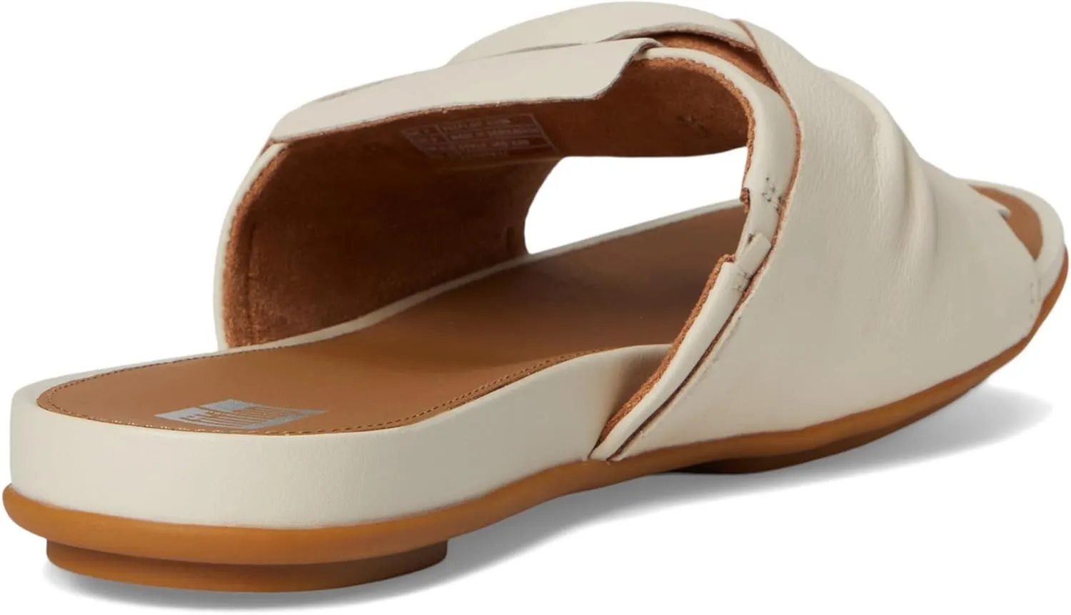 FitFlop Women's Gracie Soft-Twist Leather Slides Wedge Sandal