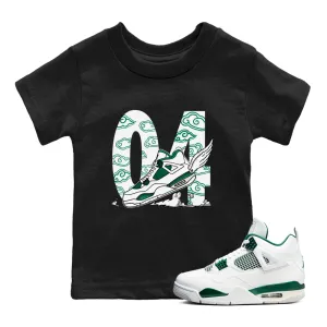 Fly Jordan - Sneaker On-sale The 4 Air To Kids SNRT Clouds Oxidized Tees Green Anti-slip