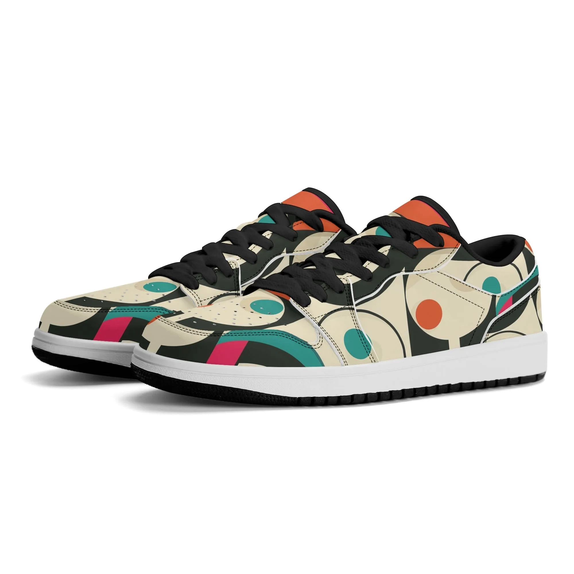 Geometry v1 Low Top Leder Sneaker für Damen
