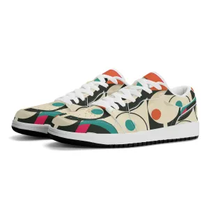 Geometry v1 Low Top Leder Sneaker für Damen