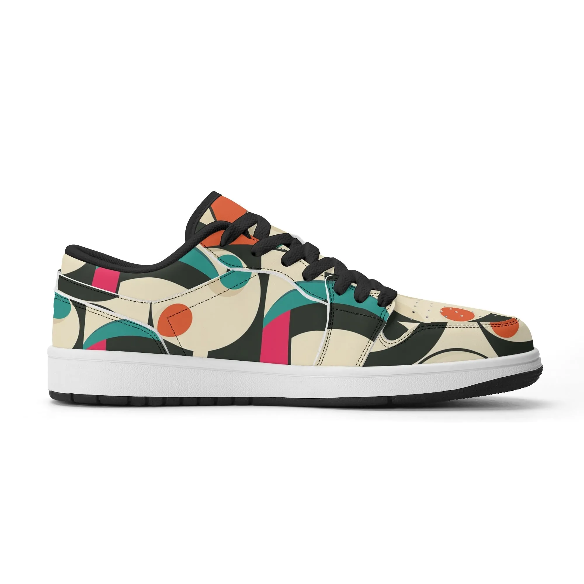 Geometry v1 Low Top Leder Sneaker für Damen
