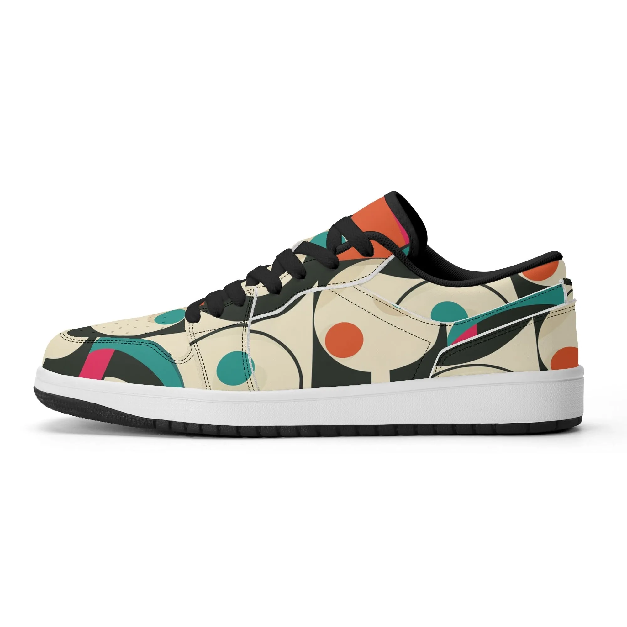 Geometry v1 Low Top Leder Sneaker für Damen