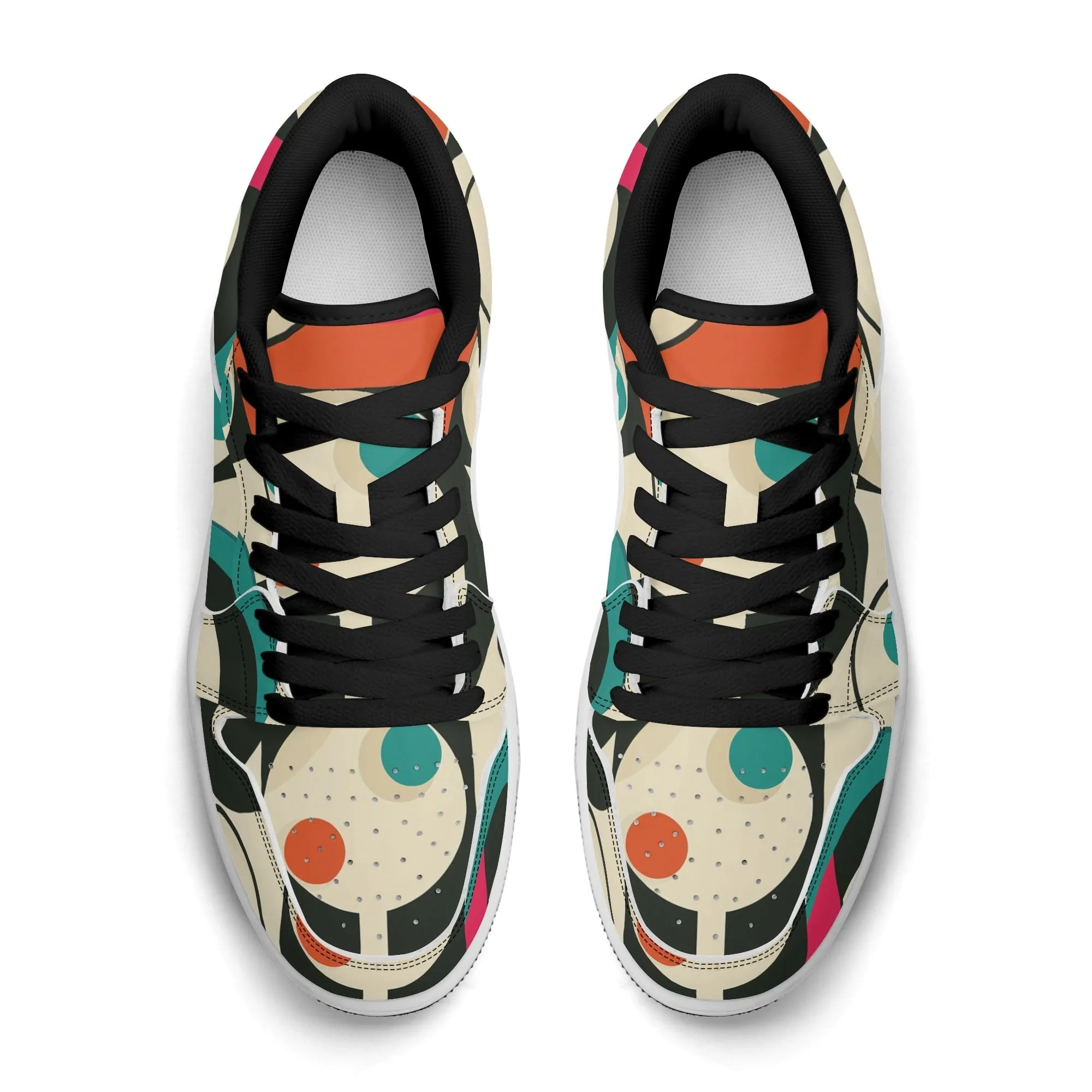Geometry v1 Low Top Leder Sneaker für Damen