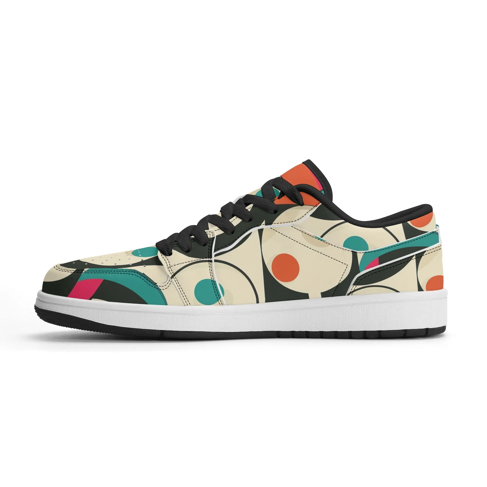 Geometry v1 Low Top Leder Sneaker für Damen