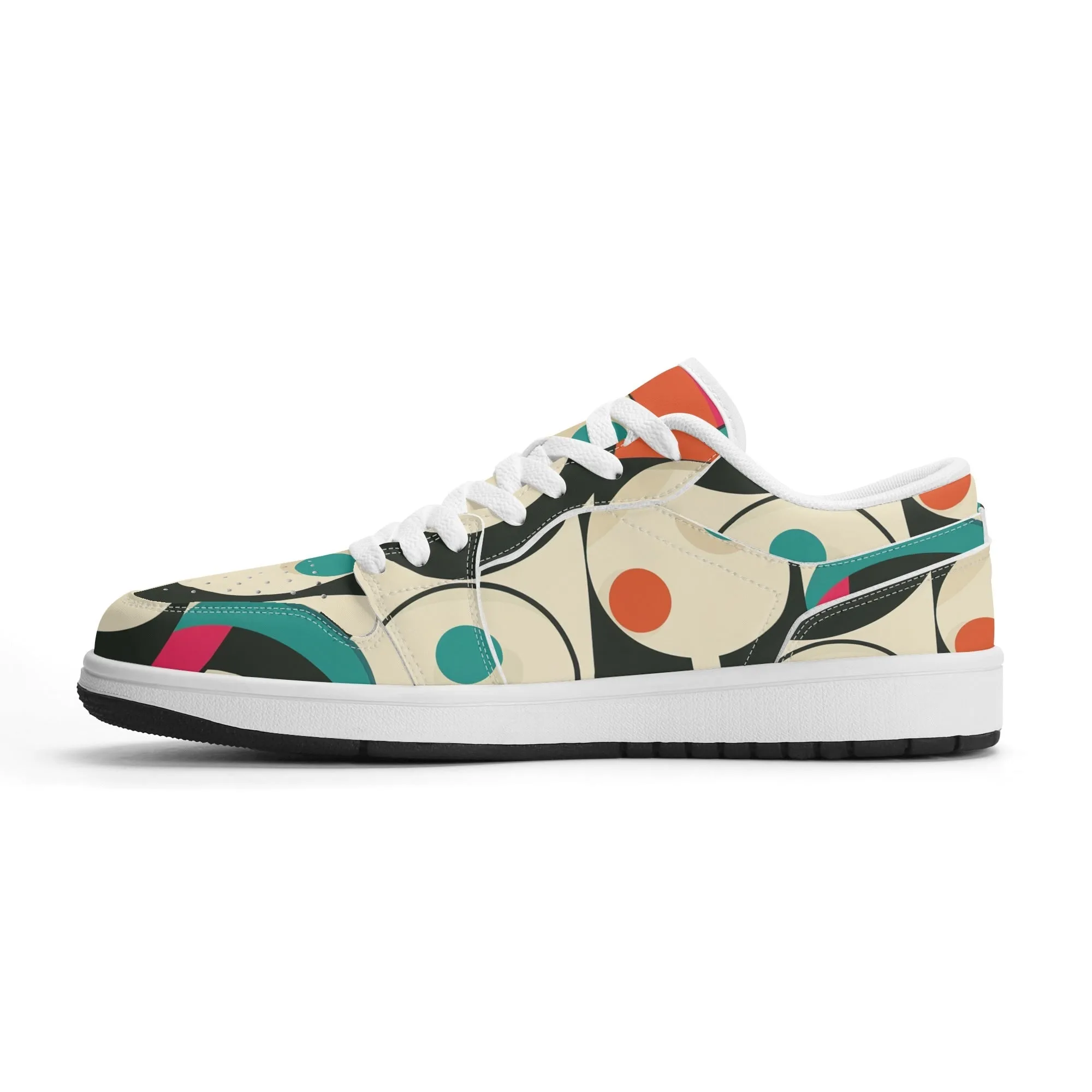 Geometry v1 Low Top Leder Sneaker für Damen