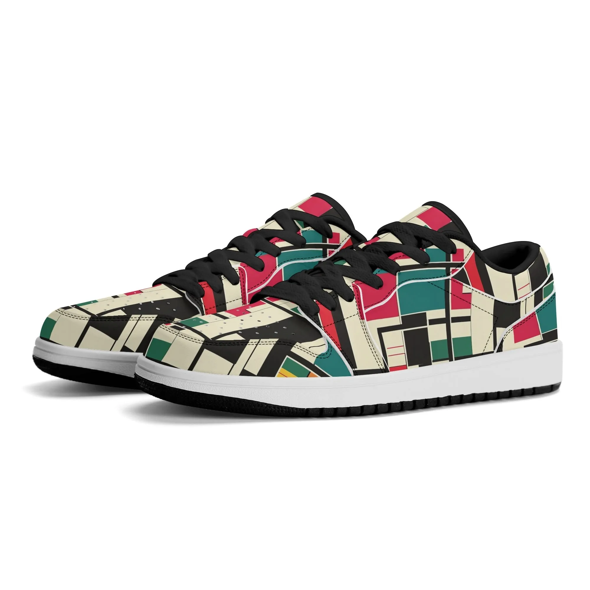 Geometry v2 Low Top Leder Sneaker für Damen
