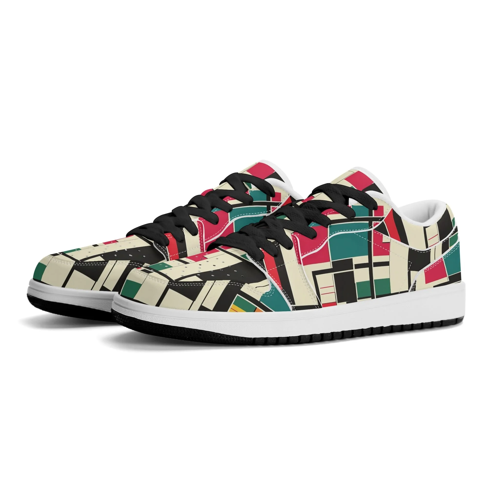 Geometry v2 Low Top Leder Sneaker für Damen
