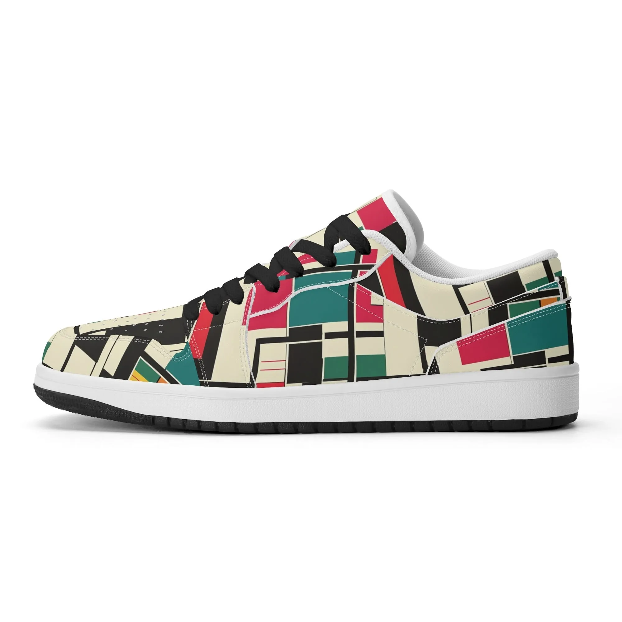 Geometry v2 Low Top Leder Sneaker für Damen