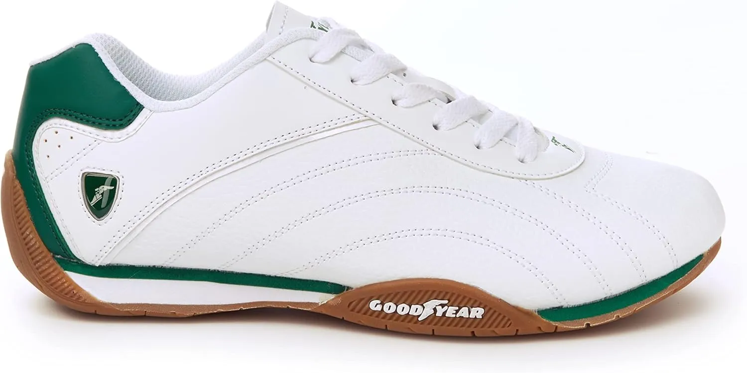 Goodyear Mens Ori Racer Sneaker – Low-Top Sneakers, PU Leather & Mesh Lining
