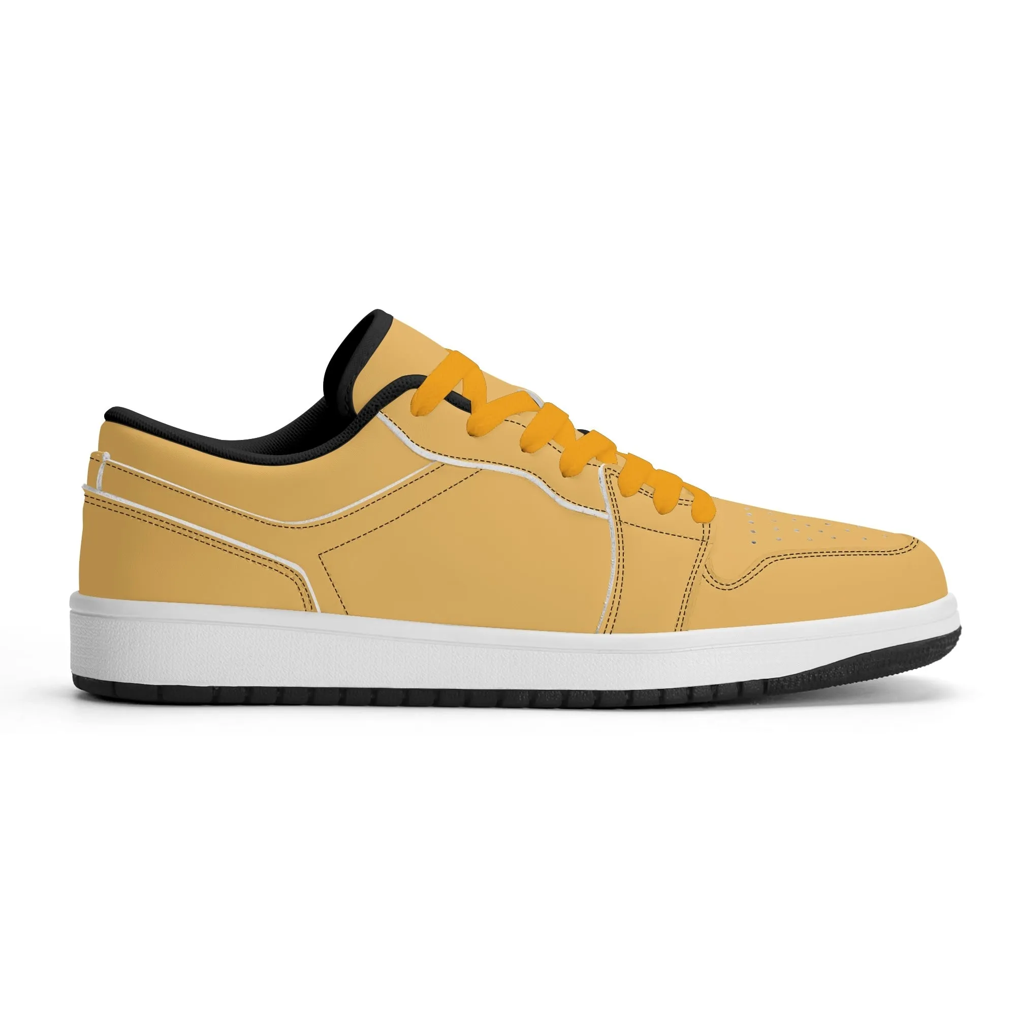 Harvest Gold Low Top Leder Sneaker für Damen