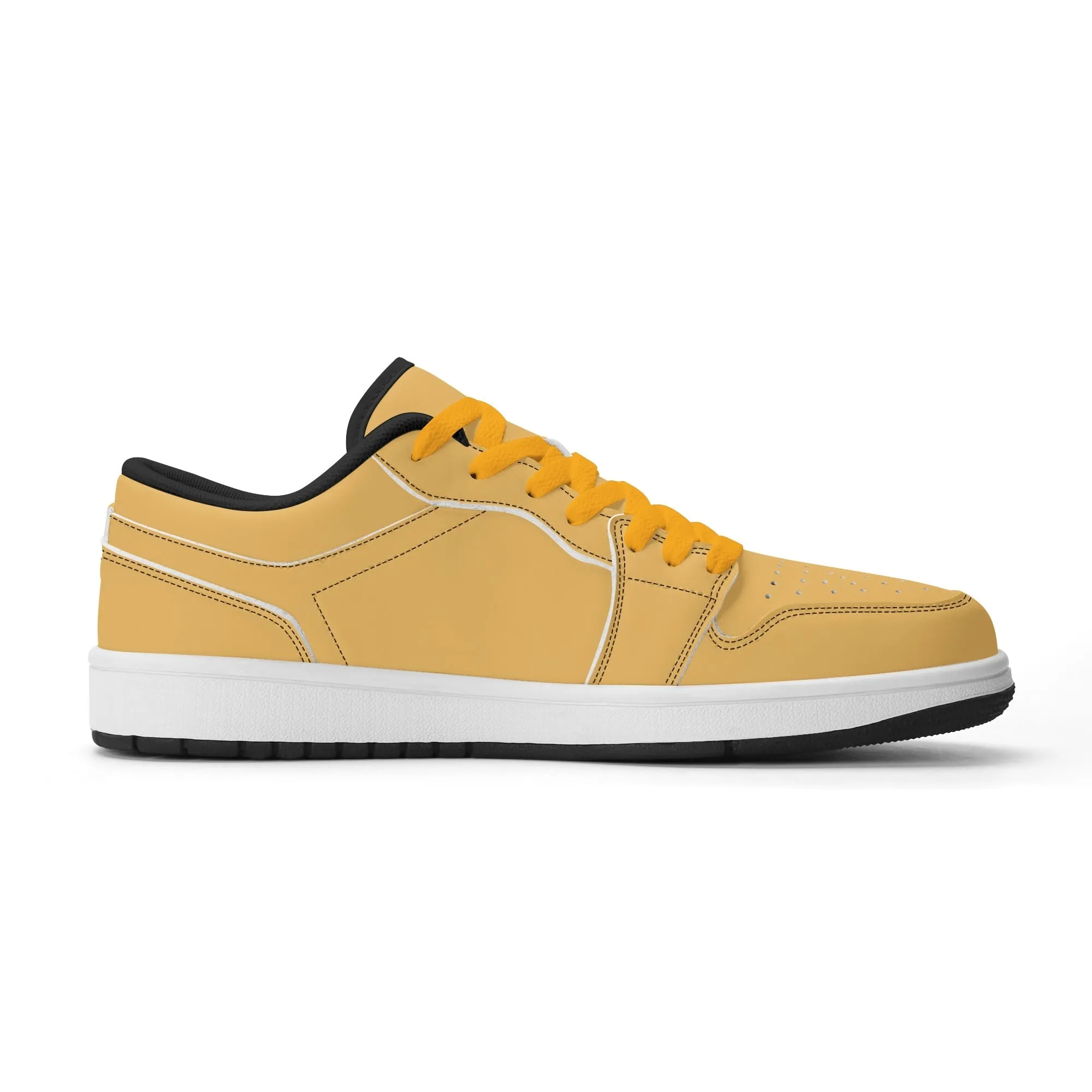 Harvest Gold Low Top Leder Sneaker für Damen