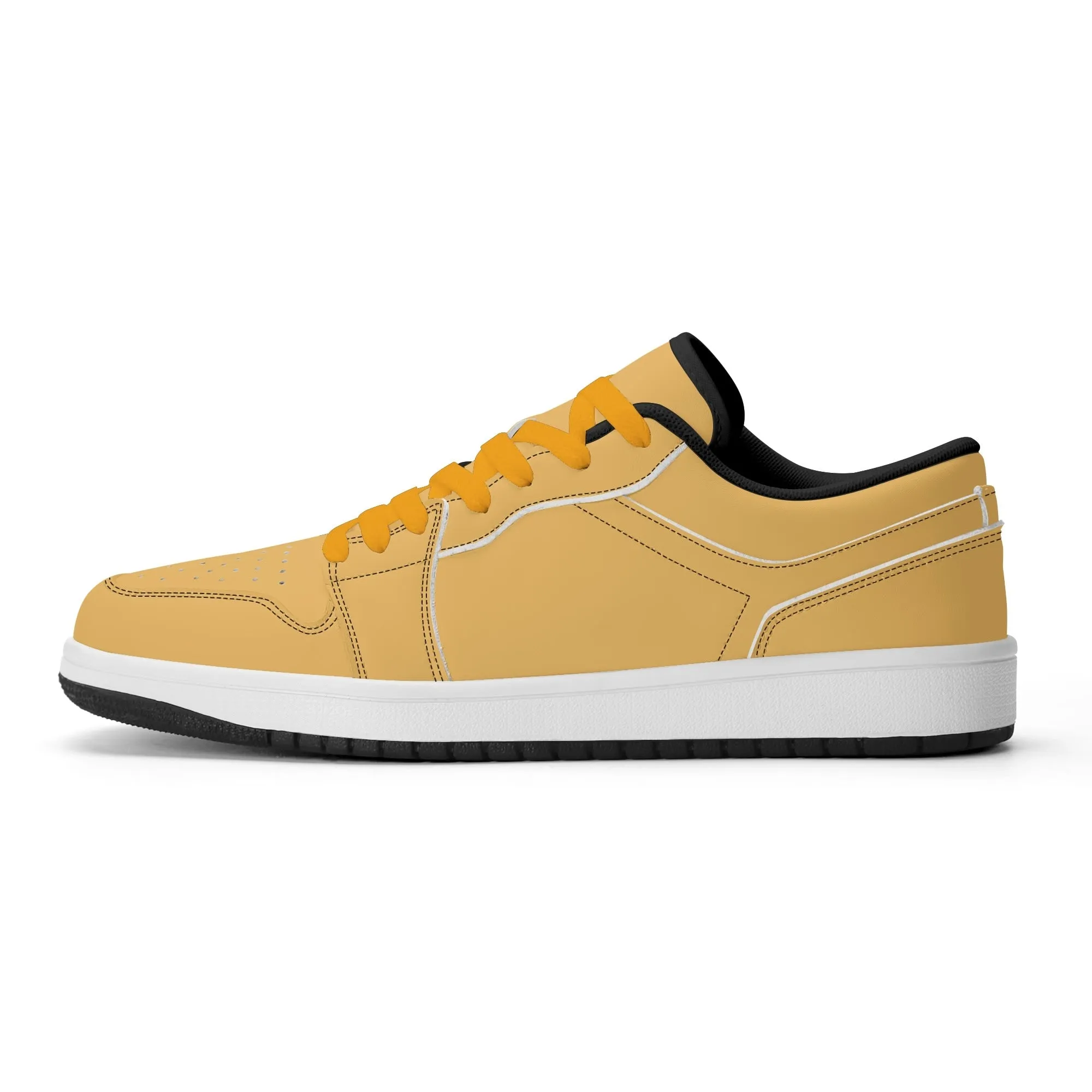 Harvest Gold Low Top Leder Sneaker für Damen