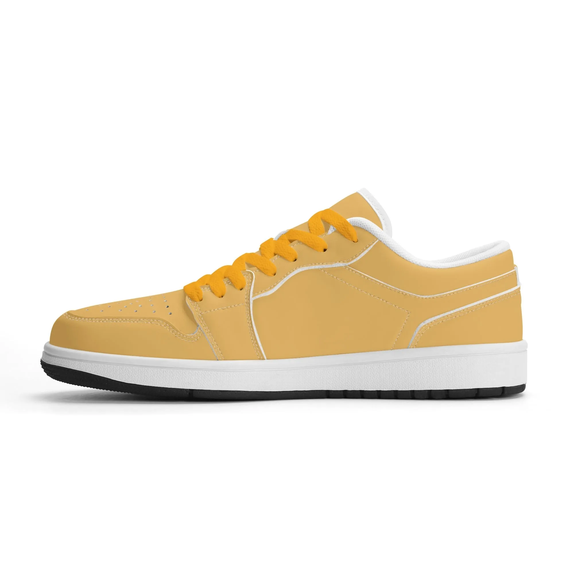 Harvest Gold Low Top Leder Sneaker für Damen