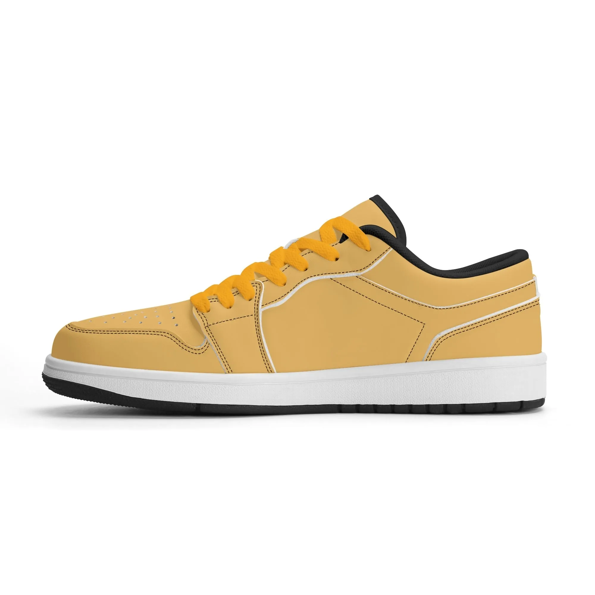 Harvest Gold Low Top Leder Sneaker für Damen