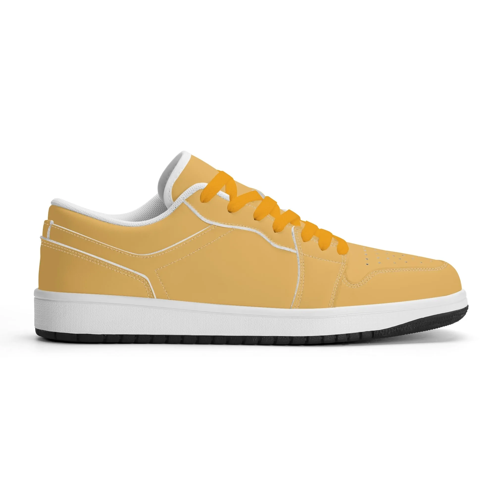 Harvest Gold Low Top Leder Sneaker für Damen
