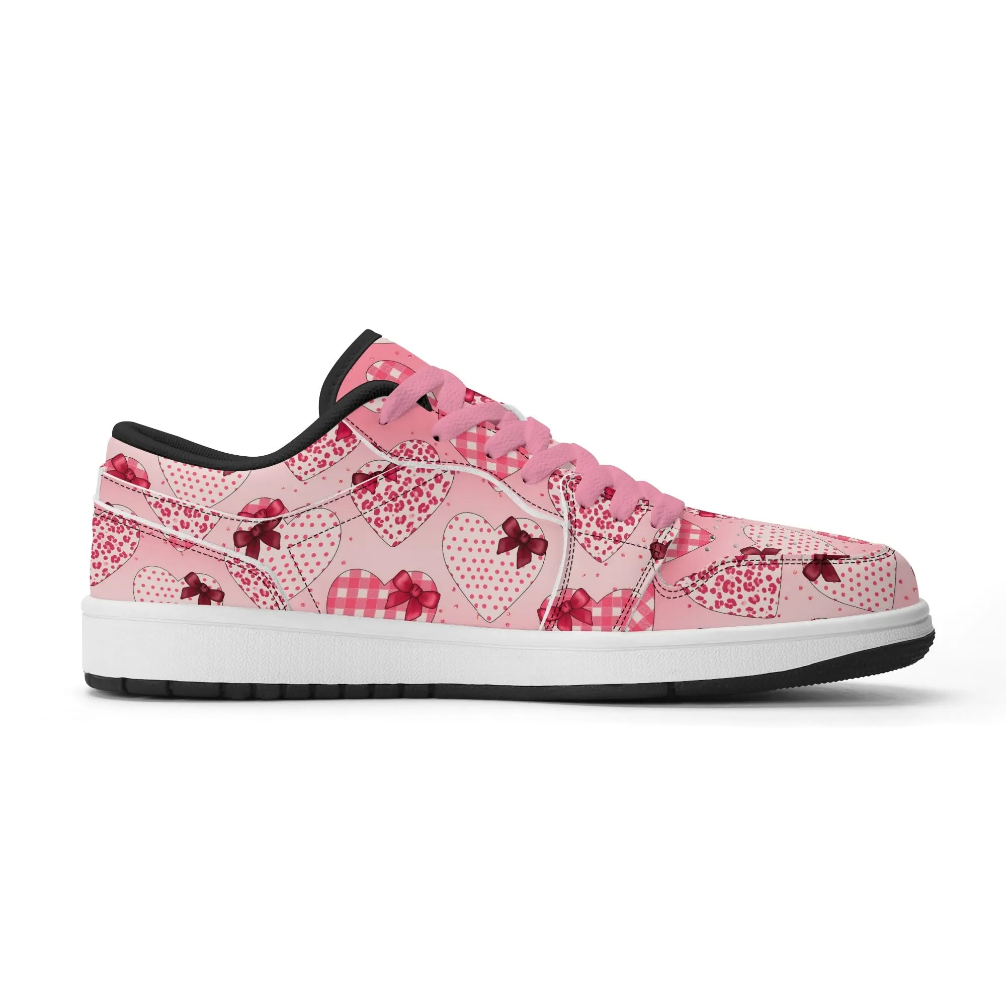 Hearts Low Top Leder Sneaker für Herren