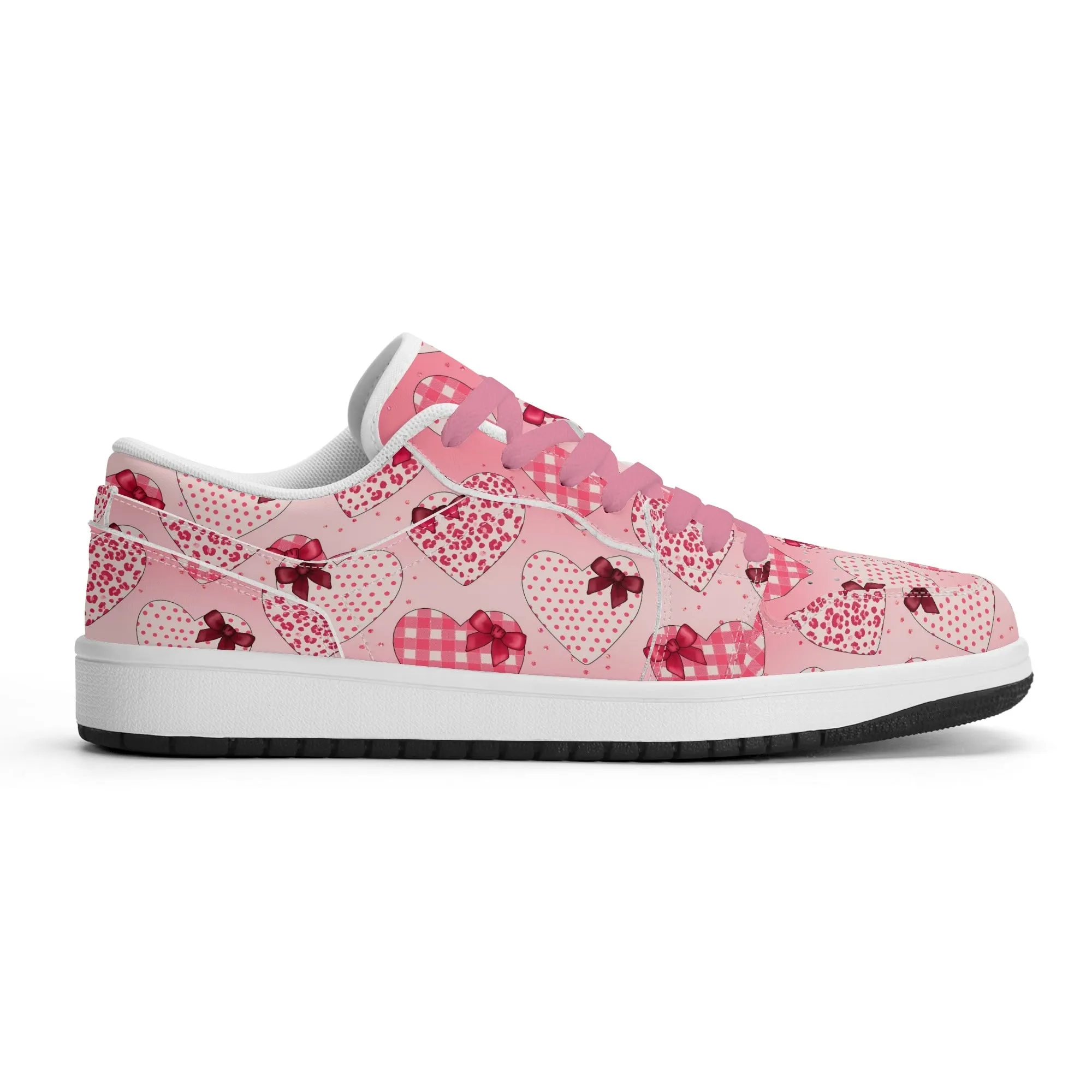 Hearts Low Top Leder Sneaker für Herren