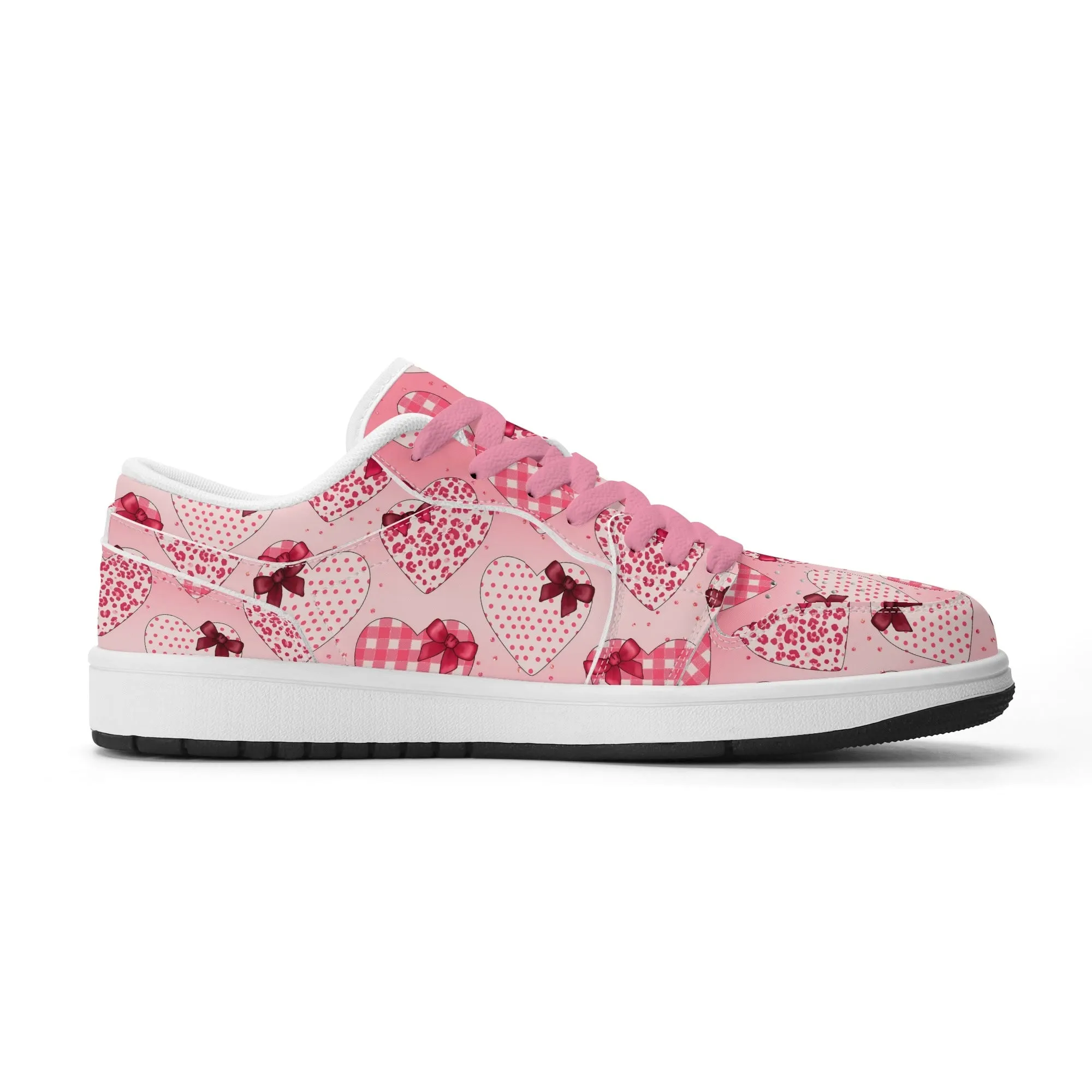 Hearts Low Top Leder Sneaker für Herren