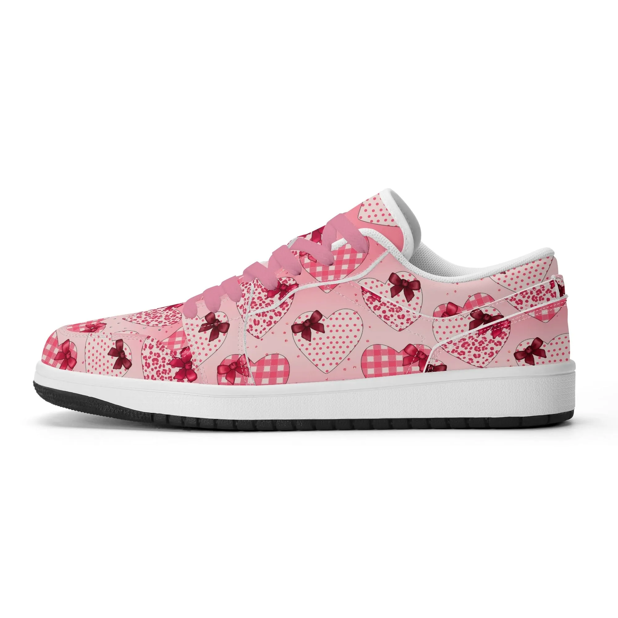 Hearts Low Top Leder Sneaker für Herren
