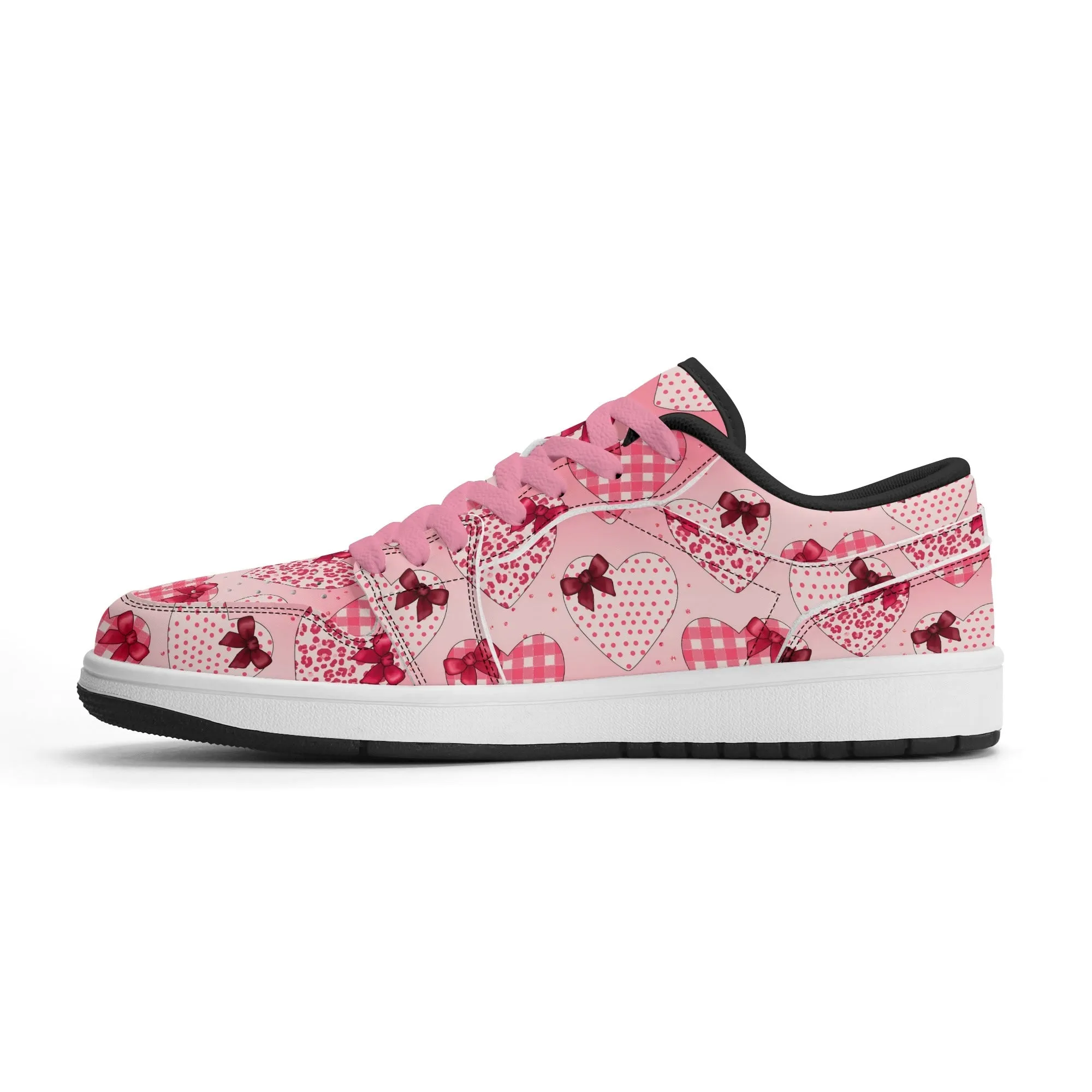 Hearts Low Top Leder Sneaker für Herren