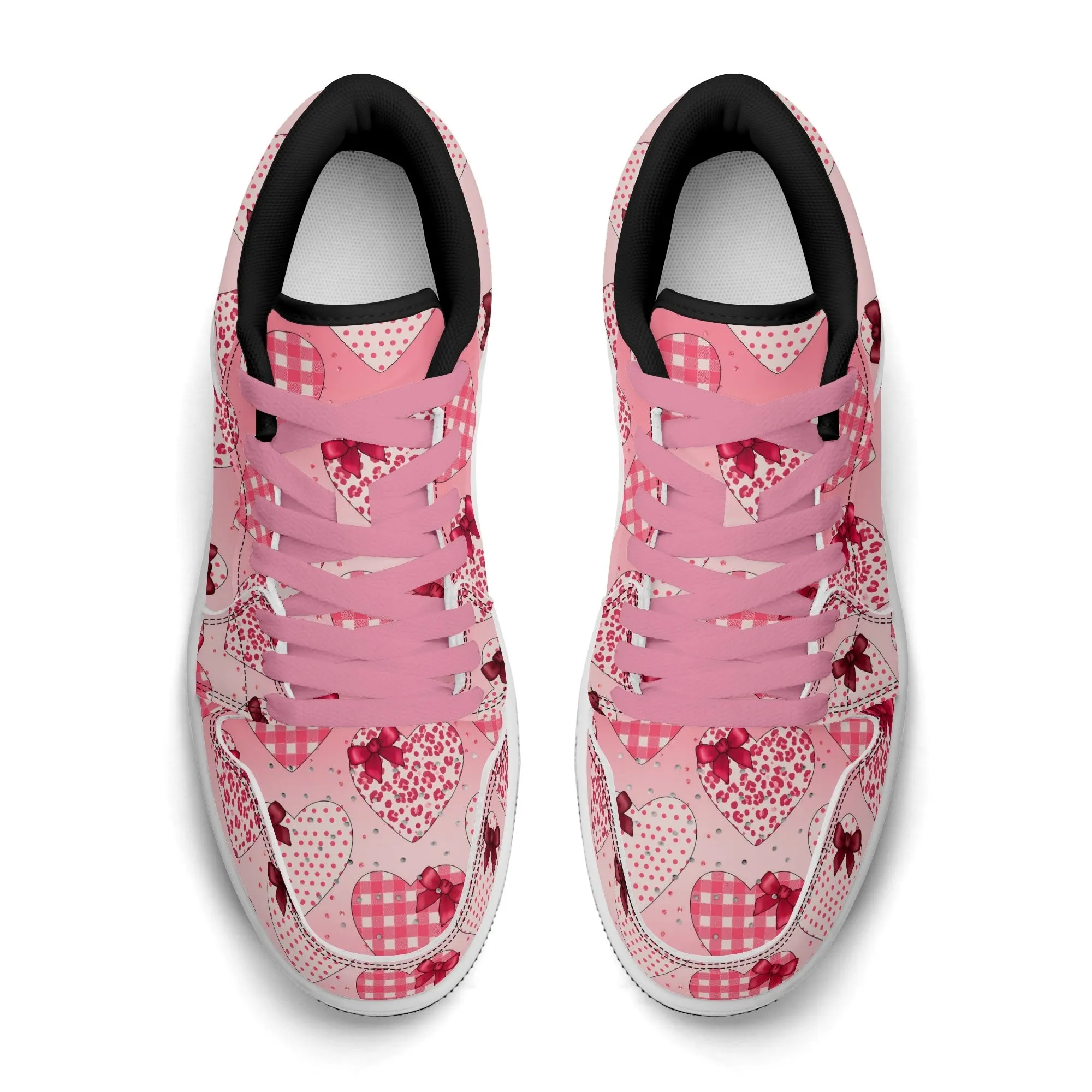 Hearts Low Top Leder Sneaker für Herren