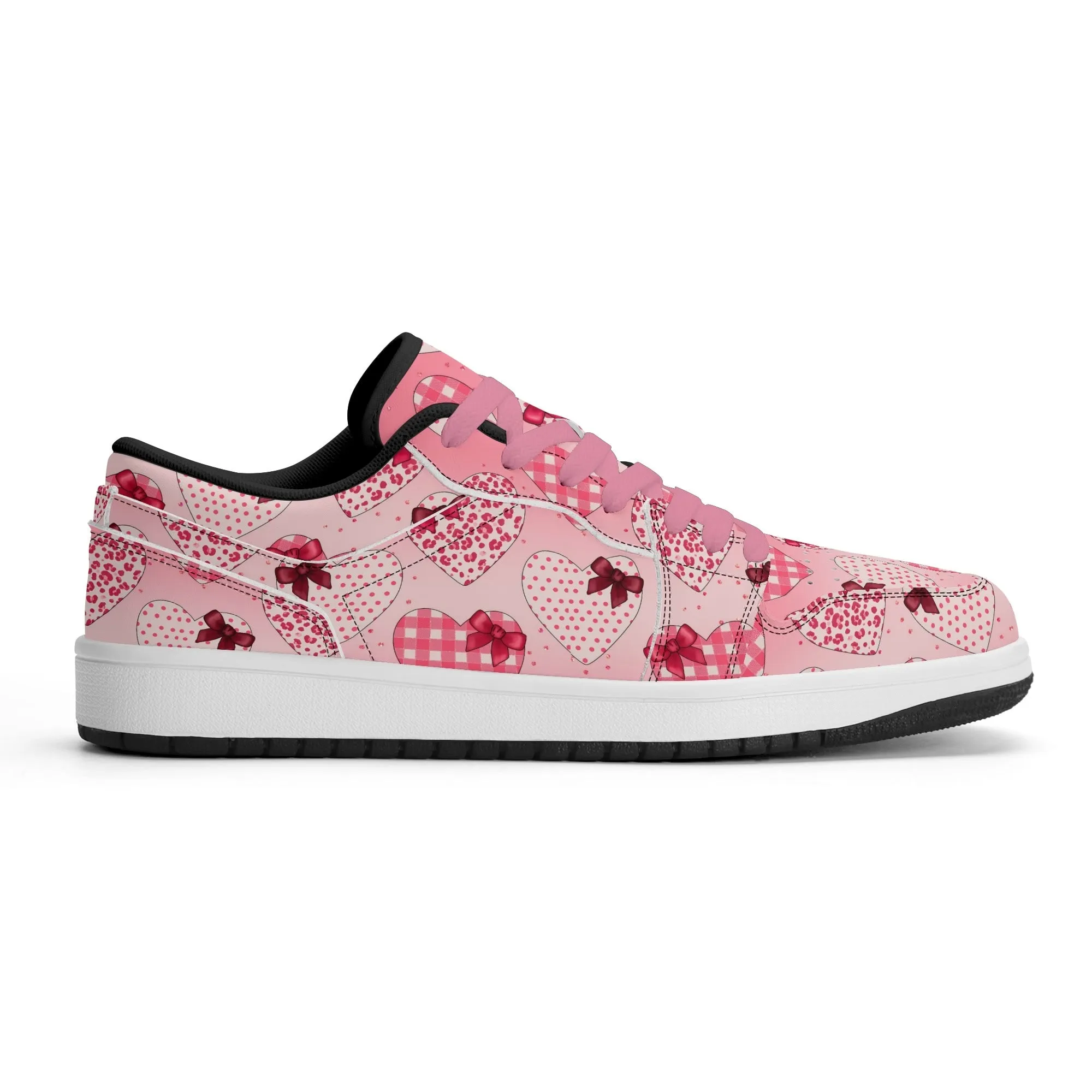 Hearts Low Top Leder Sneaker für Herren