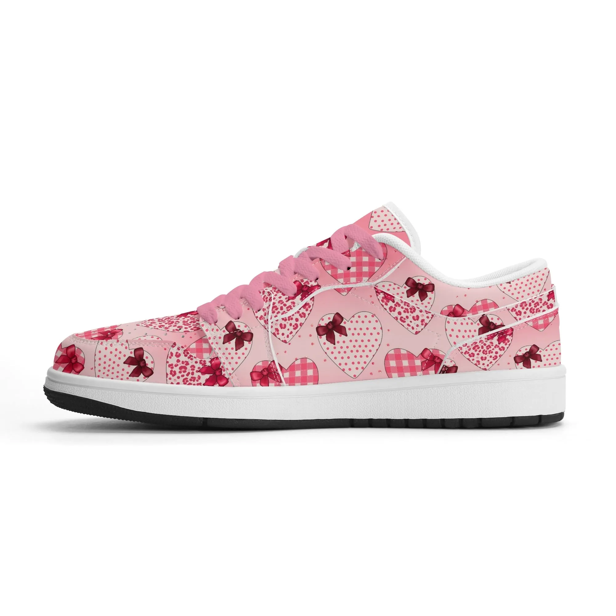 Hearts Low Top Leder Sneaker für Herren