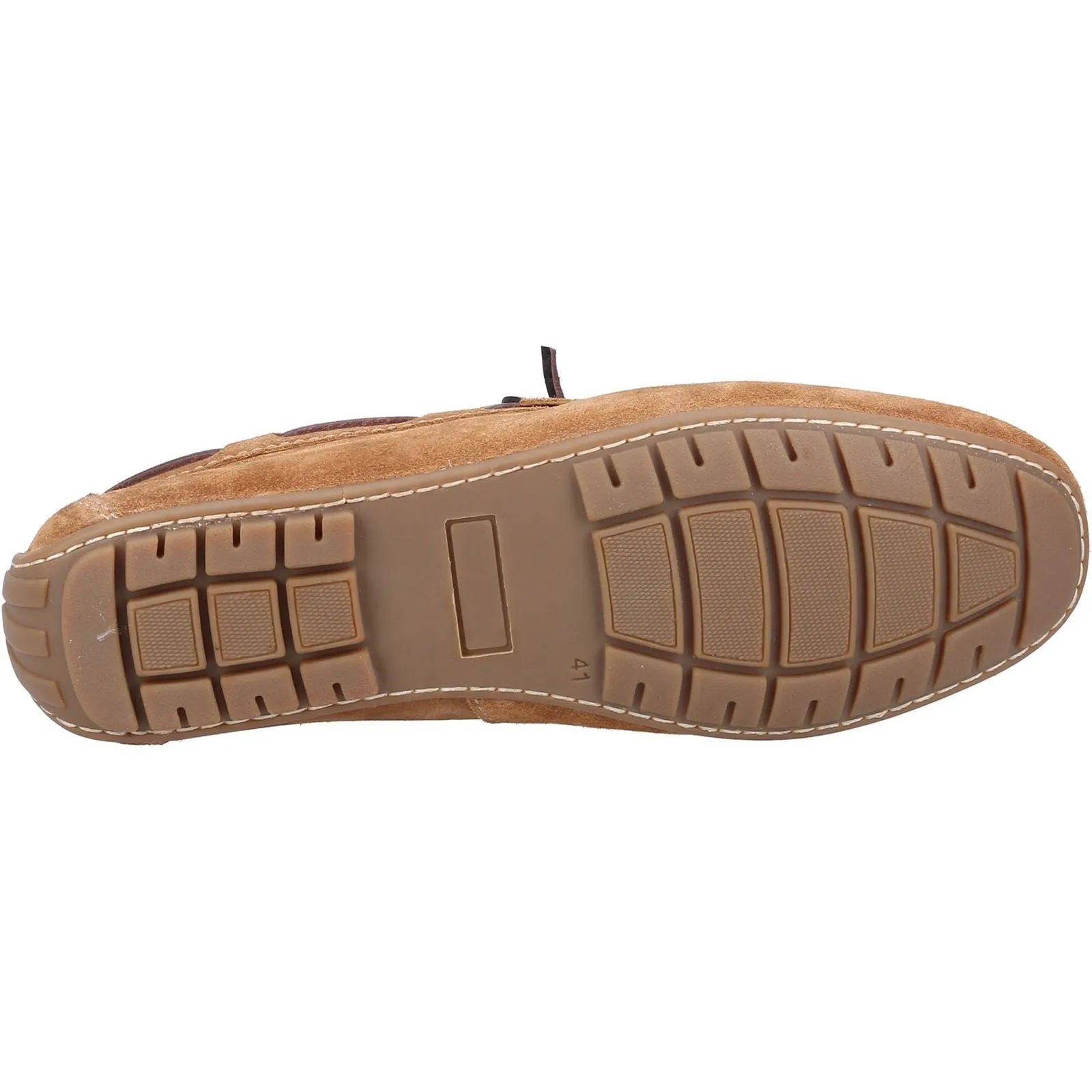 Hush Puppies Men's Reuben Boat Shoe in Tan