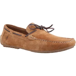 Hush Puppies Men's Reuben Boat Shoe in Tan