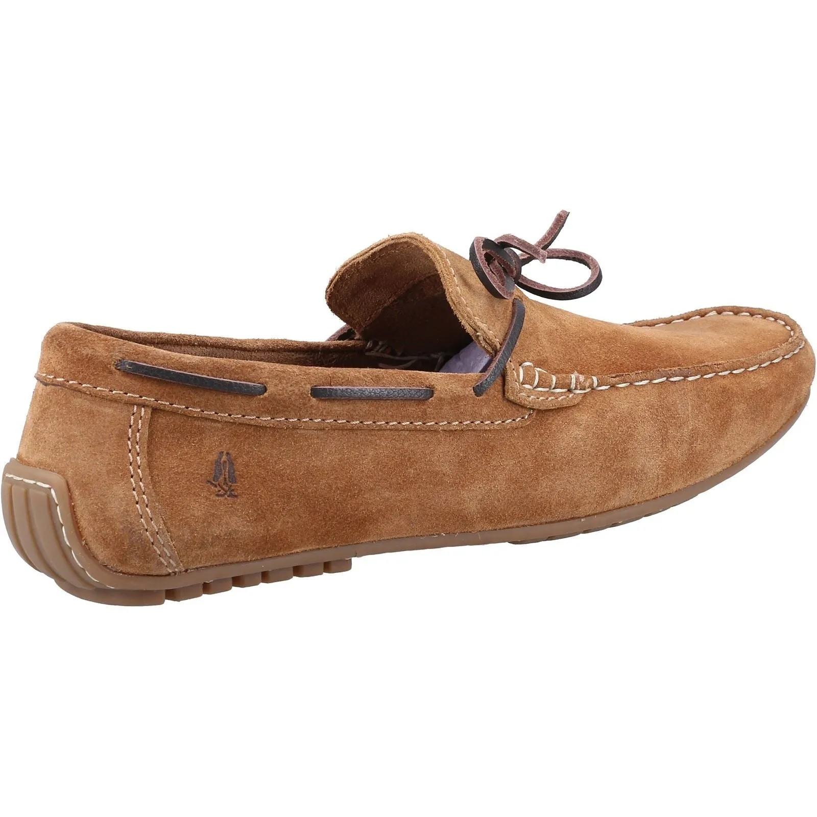 Hush Puppies Men's Reuben Boat Shoe in Tan