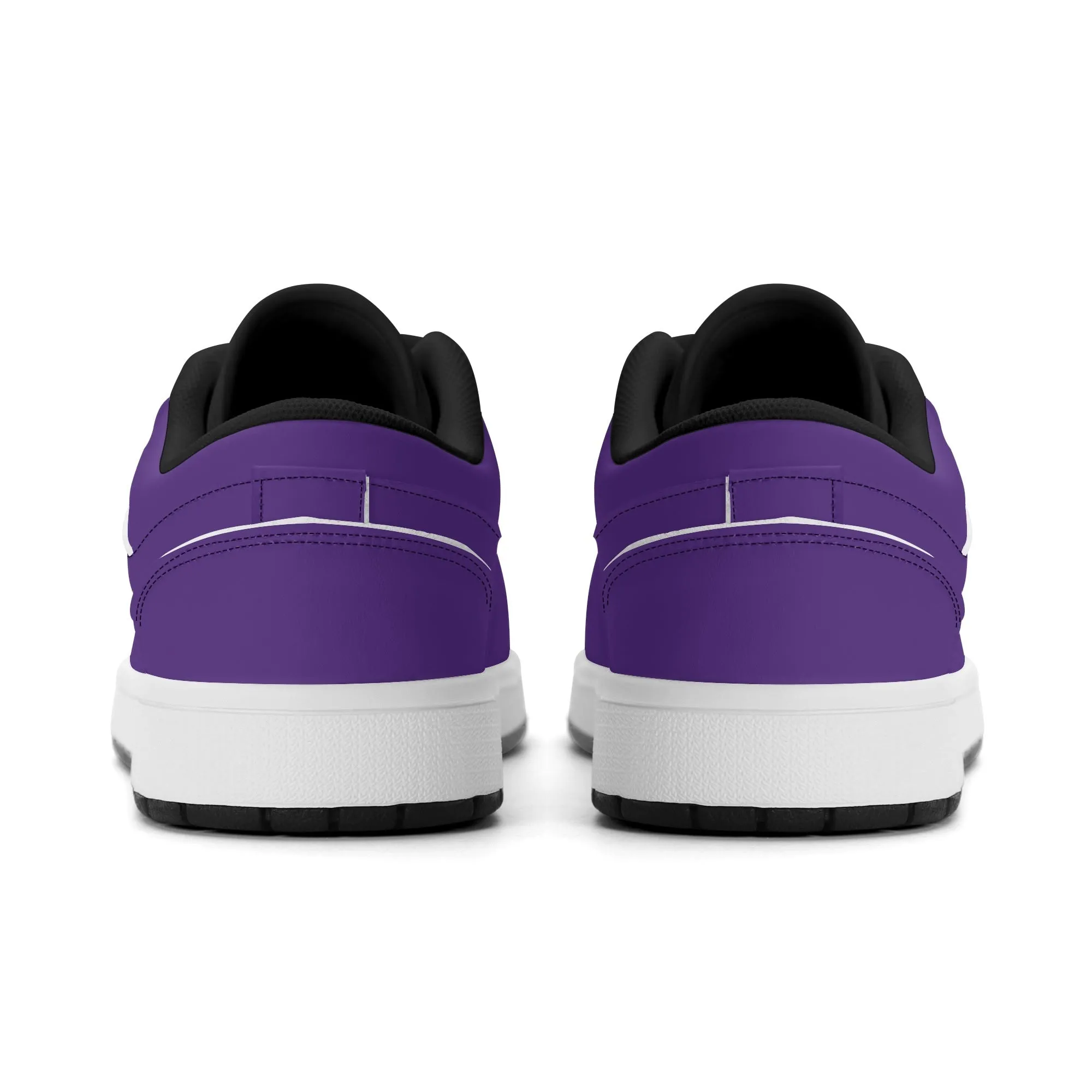 Indigo Low Top Leder Sneaker für Damen